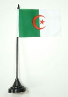 Fahne / Tischflagge Algerien NEU 11 x 16 cm Flaggen Fahne / Tischflagge Algerien NEU 11 x 16 cm Flaggen