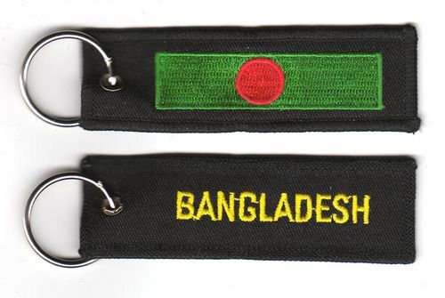 Fahnen Schlüsselanhänger Bangladesch