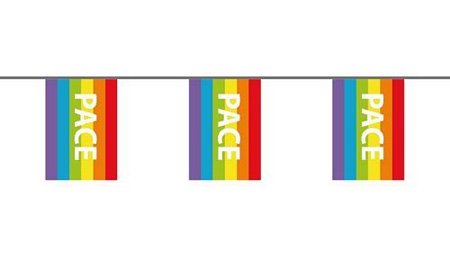 Flaggenkette Regenbogen Pace 6 m