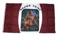 Fahne / Flagge Brown Pride 90 x 150 cm Fahne / Flagge Brown Pride 90 x 150 cm