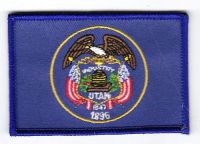 Fahnen Aufnäher USA - Utah Fahnen Aufnäher USA - Utah