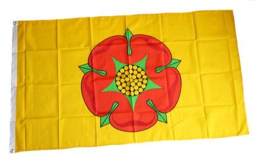 Fahne / Flagge England - Lancashire Rose 90 x 150 cm