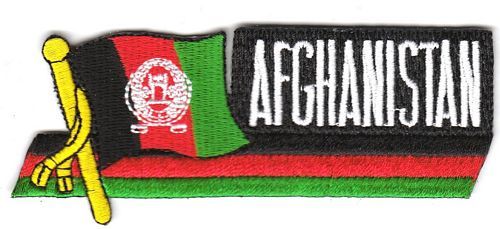 Fahnen Sidekick Aufnäher Afghanistan