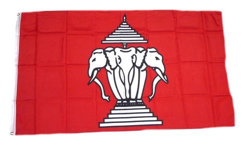 Fahne / Flagge Laos alt 90 x 150 cm