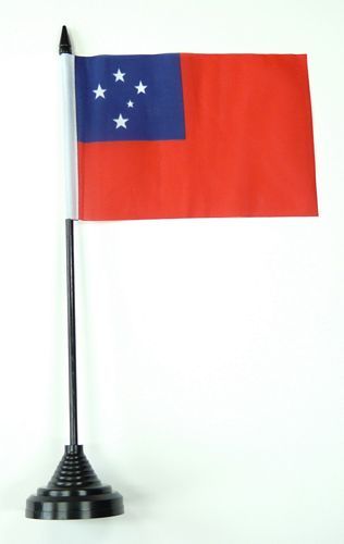 Fahne / Tischflagge West Samoa NEU 11 x 16 cm Flaggen