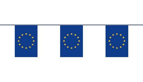 Flaggenkette Europa 6 m