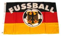 Fahne / Flagge Deutschland Fußball 90 x 150 cm Fahne / Flagge Deutschland Fußball 90 x 150 cm