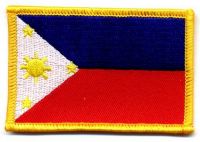 Fahnen Aufnäher Philippinen Fahnen Aufnäher Philippinen