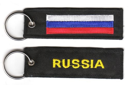 Fahnen Schlüsselanhänger Russland