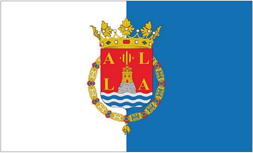 Fahne / Flagge Spanien - Alicante 90 x 150 cm