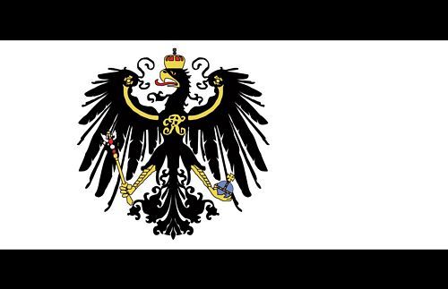 Fahnen Aufkleber Sticker Königreich Preußen