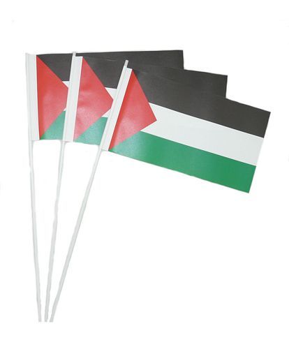 Papierfahnen Palästina