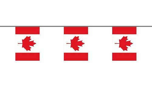 Flaggenkette Kanada 6 m