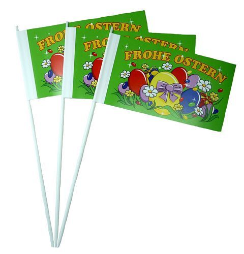 Produktset Papierfähnchen Frohe Ostern