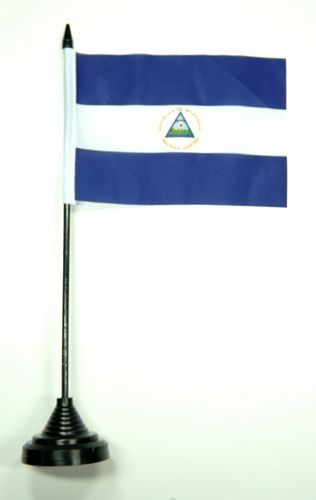 Fahne / Tischflagge Nicaragua NEU 11 x 16 cm Flaggen