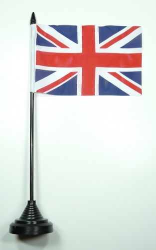 Fahne / Tischflagge Großbritannien 11 x 16 cm Flaggen