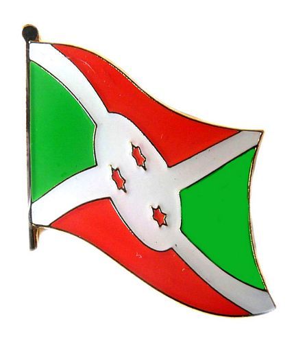 Fahnen Anstecker Pin Burundi
