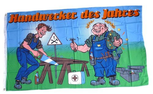 Fahne / Flagge Handwerker des Jahres 90 x 150 cm