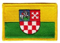Fahnen Aufnäher Kroatien - Bjelovar Bilogora Fahnen Aufnäher Kroatien - Bjelovar Bilogora