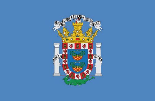 Fahnen Aufkleber Sticker Spanien - Melilla