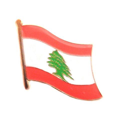 Flaggen Pin Fahne Libanon Pins NEU Anstecknadel Flagge