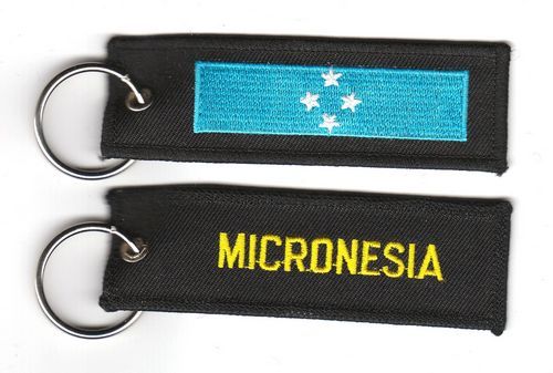 Fahnen Schlüsselanhänger Mikronesien