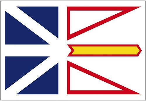 Fahnen Aufkleber Sticker Kanada - Neufundland und Labrador