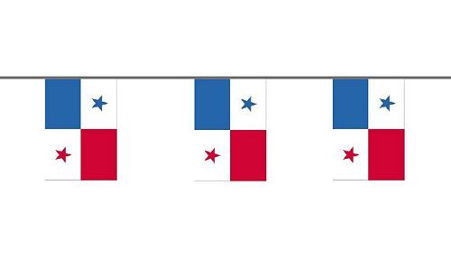 Flaggenkette Panama 6 m