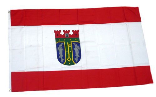 Flagge / Fahne Berlin Treptow Köpenick Hissflagge 90 x 150 cm