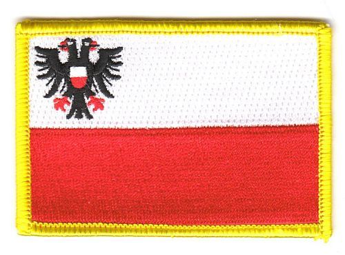 Aufnäher Rostock Patch Flagge Fahne 