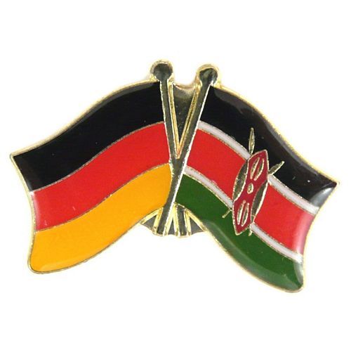 Fahnen Freundschaftspin Anstecker Kenia 