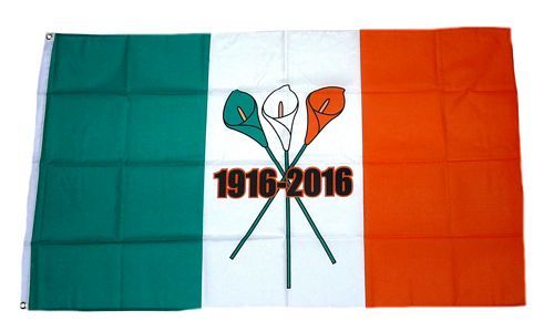 Fahne / Flagge Irland 100 Jahre Osteraufstand 90 x 150 cm