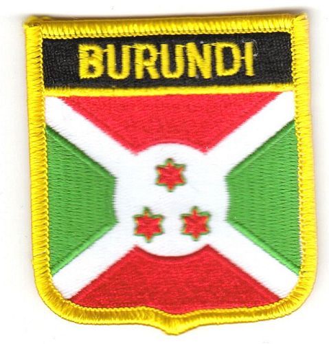 Wappen Aufnäher Fahne Burundi