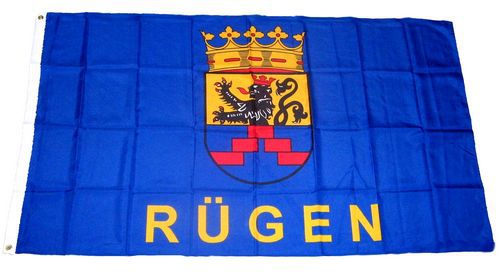 Flagge / Fahne Insel Rügen Hissflagge 90 x 150 cm