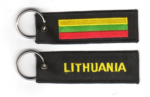 Fahnen Schlüsselanhänger Litauen