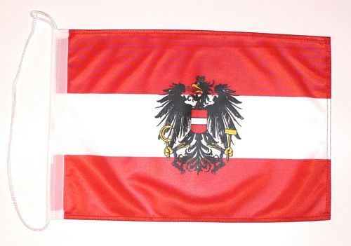 Bootsflagge Österreich Adler NEU 30 x 45 cm