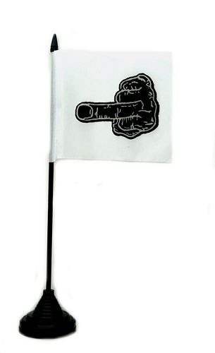Fahne / Tischflagge Finger NEU 11 x 16 cm Fahne