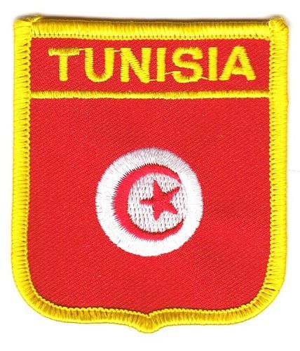 Wappen Aufnäher Fahne Tunesien