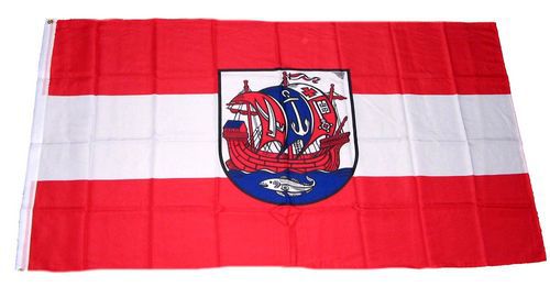 Flagge / Fahne Bremerhaven Hissflagge 90 x 150 cm