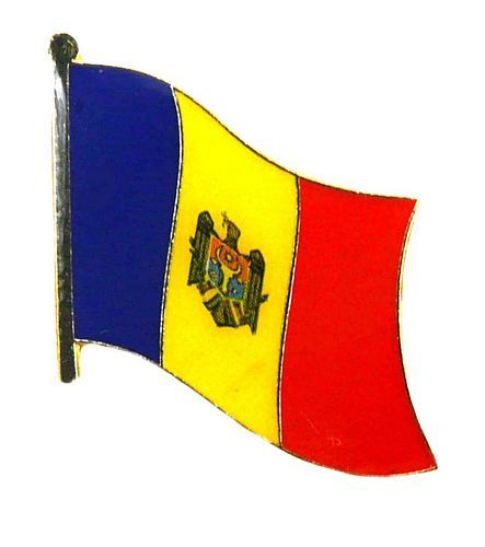 Flaggen Pin Moldawien NEU Fahne Flagge Anstecknadel