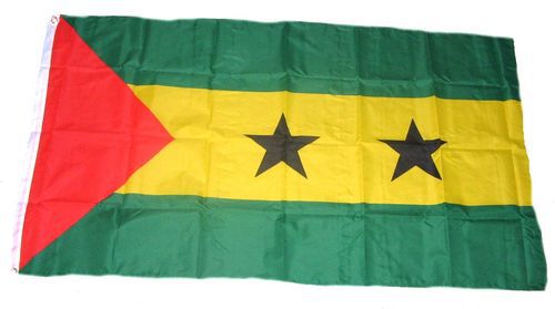 Flagge / Fahne Sao Tome Hissflagge 90 x 150 cm