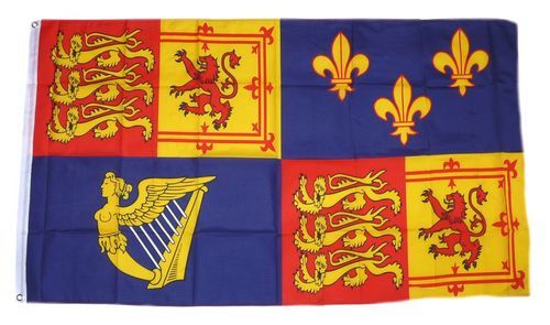 Fahne / Flagge Großbritannien Royal Banner 1707-14 90 x 150 cm