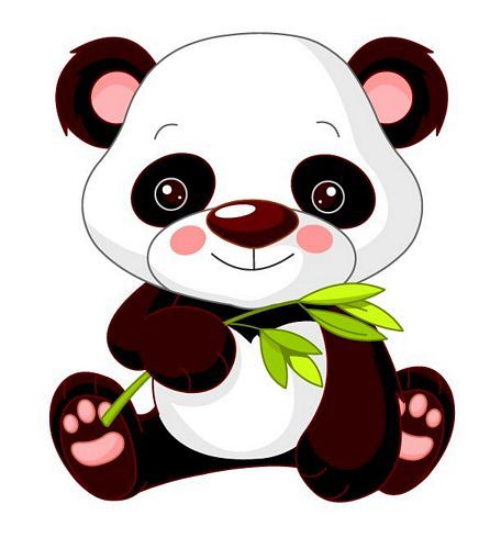 Aufkleber Sticker Panda