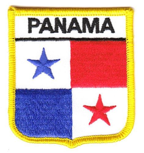 Wappen Aufnäher Fahne Panama