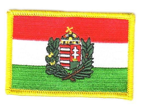 Fahnen Aufnäher Ungarn Wappen