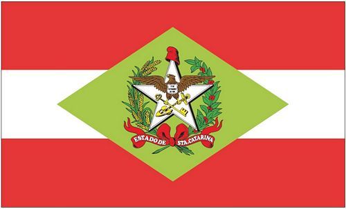 Fahne / Flagge Brasilien - Santa Caterina 90 x 150 cm