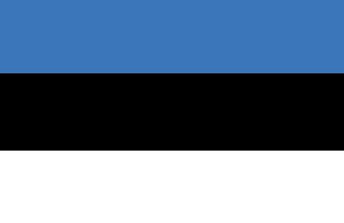 Fahnen Aufkleber Sticker Estland
