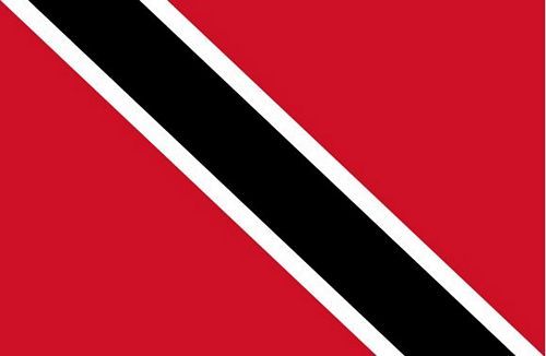 Fahnen Aufkleber Sticker Trinidad & Tobago