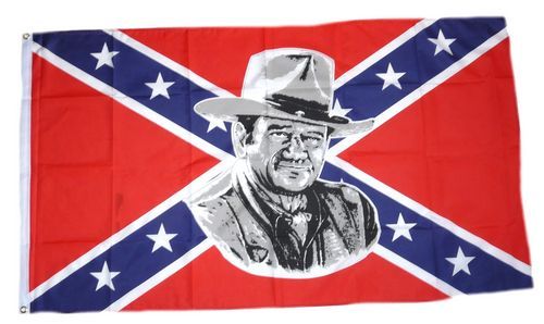 Fahne / Flagge Südstaaten - John Wayne 90 x 150 cm