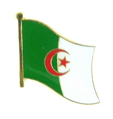 Flaggen Pin Fahne Algerien NEU Pins Anstecknadel Flagge